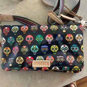 Consuela tiny skulls crossbody